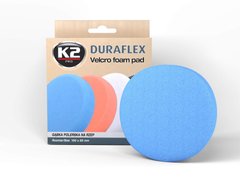 Hard Abrasive Foam Pad, Blue K2 DURAFLEX HARD ABRASIVE FOAM PAD BLUE