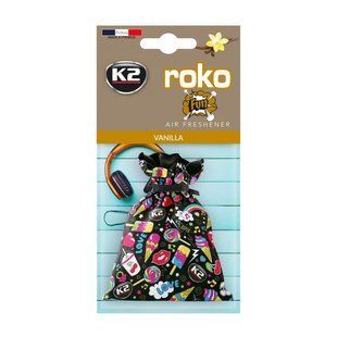 Ambientador de aire del coche K2 ROKO FUN VANILIA 25 G