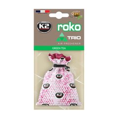 Освежитель воздуха для автомобиля K2 ROKO TRIO GREEN TEA 25 G