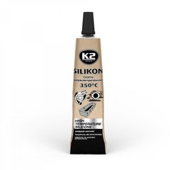 Silicona negra de alta temperatura para amplio uso K2 BLACK SILICONE +350°C 21 G