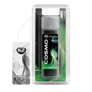 Ambientador Con Atomizador, Manzana Verde. K2 COSMO GREEN APPLE 50 ML