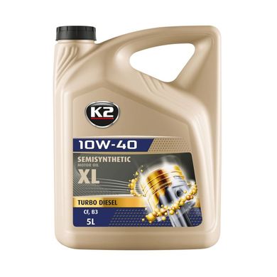 Полусинтетическое моторное масло K2 TEXAR 10W-40 XL-TD 5L