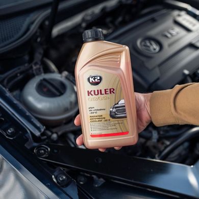 Охлаждающая Жидкость Для Систем Охлаждения Двигателей Автомобиля K2 KULER LONG LIFE -35°C RED 1L