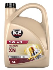 Aceite de motor sintético oil K2 5W40 TD 5L SN/CF XN