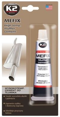 Высоко Температурный Цемент Для Глушителя K2 MEFIX 140 G
