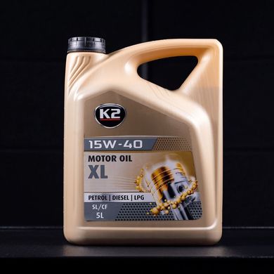 Aceite de motor minerales K2 TEXAR 15W-40 XL 5L