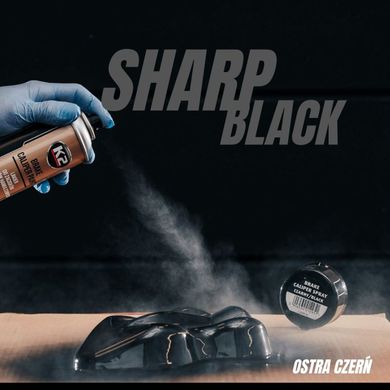 Caliper Spray Black K2 BRAKE CALIPER PAINT 400 ML BLACK