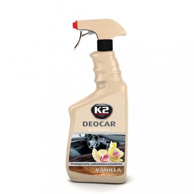 Car Air Freshener, Vanilla K2 DEOCAR VANILLA 700 ML