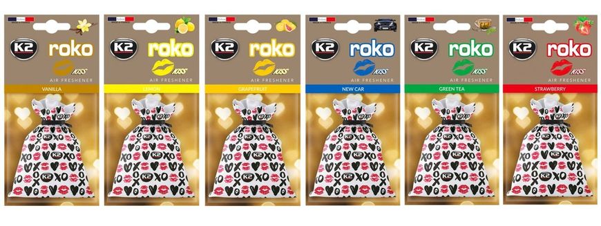 Bolsa de algodón Ambientador De Aire ROKO KISS MIX 25g