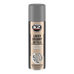 Silver Laquer For Wheels K2 SILVER LACQUER FOR WHEELS 500 ML