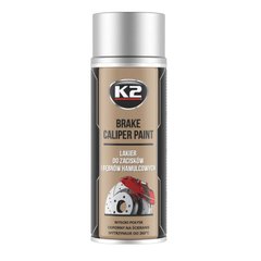 Caliper Spray Silver K2 BRAKE CALIPER PAINT 400 ML SILVER