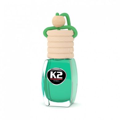 Автомобильный освежителя воздуха в бутылочках Refill, Зеленое Яблоко K2 VENTO SOLO GREEN APPLE REFILL 8 ML