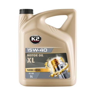 Mineral engine oil K2 TEXAR 15W-40 XL-TD 5L