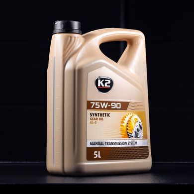 Синтетическое трансмиссионное масло K2 MATIC 75W-90 GL-5 5 L