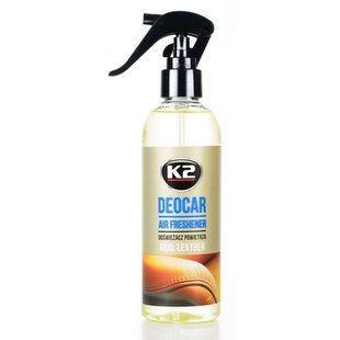 Ambientador De Aire K2 DEOCAR 250ML REAL LEATHER