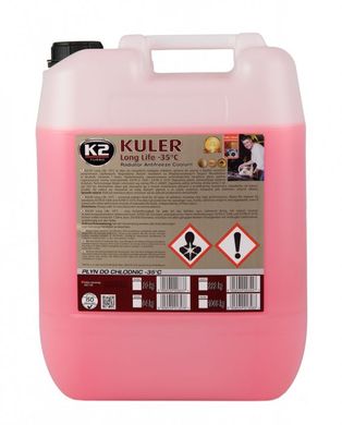 Radiatior Antifreeze Coolant Red K2 KULER -35°C RED 20 KG