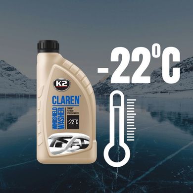 Windshield Washer K2 CLAREN -22°C 1L