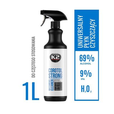 Universal Cleaning Agent K2 COROTOL STRONG 1L alcohol cleansing liquid 69%+8% IPA