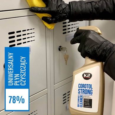 Универсальное Чистящее Средство K2 COROTOL STRONG 770 очищающая жидкость на спирту 69%+8% IPA