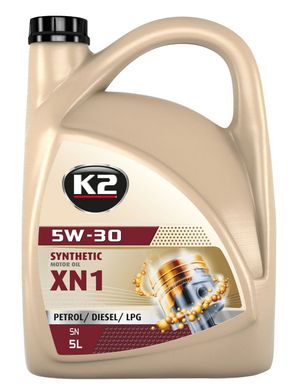 Синтетическое моторное масло K2 TEXAR 5W-30 XN1 5L