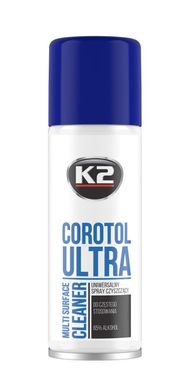 Универсальное Чистящее Средство K2 COROTOL ULTRA 250ML AERO универсальный очищающий аэрозольный спрей со спиртом 65%