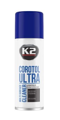 Универсальное Чистящее Средство K2 COROTOL ULTRA 150ML AERO универсальный очищающий аэрозольный спрей со спиртом 65%