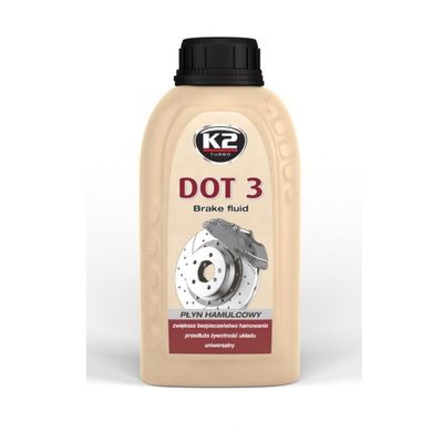 Тормозная Жидкость Dot3. K2 DOT3 250 ML