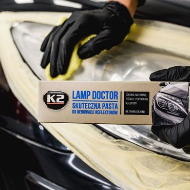 Паста Для Восстановления Яркости Фар K2 LAMP DOCTOR 60 G