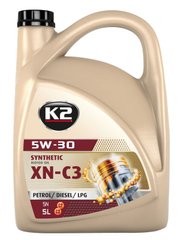 Синтетическое моторное масло K2 TEXAR 5W-30 XN-C3 5L